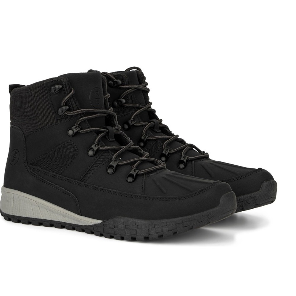 RESERVE FOOTWEAR Black Electron Lace-Up Boot - New In Box - Duplicate